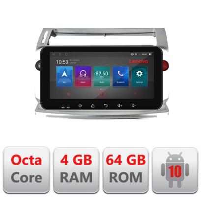 Navigatie dedicata Citroen C4 Quad Core I-088 4+64 Lenovo ecran 10.33"  Android Waze USB Navigatie  Internet Youtube Radio CarStore Technology