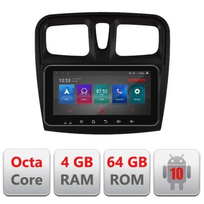 Navigatie dedicata Dacia Sandero 2012-2020 var B  Android radio gps internet 4+64 Lenovo ecran 10.33" CarStore Technology