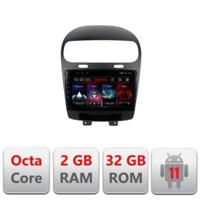 Navigatie dedicata Fiat Freemont Dodge Journey 2012-2019 Lenovo Octa Core cu Android Radio Bluetooth Internet GPS WIFI DSP 2+32 GB 4G KIT-freemont+EDT-E509-LITE CarStore Technology