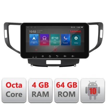 Navigatie dedicata Honda Accord 2008-2012 I-8951 4+64 Lenovo ecran 10.33"  Android Waze USB Navigatie  Internet Youtube Radio CarStore Technology