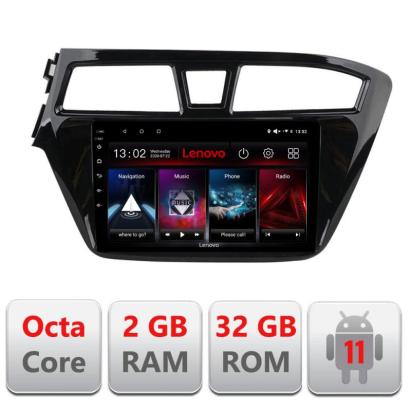 Navigatie dedicata Hyundai i20 2015-2018 D-517 Lenovo Octa Core cu Android Radio Bluetooth Internet GPS WIFI DSP 2+32 GB 4G KIT-517+EDT-E509-LITE CarStore Technology