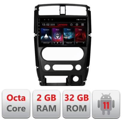 Navigatie dedicata Jimny 2007-2016 D-Jimny07 Lenovo Octa Core cu Android Radio Bluetooth Internet GPS WIFI DSP 2+32 GB 4G KIT-Jimny07+EDT-E509-LITE CarStore Technology