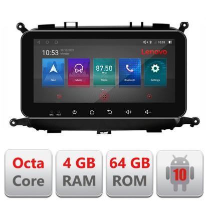 Navigatie dedicata Kia Carens 2013-2018 I-2023 4+64 Lenovo ecran 10.33"  Android Waze USB Navigatie  Internet Youtube Radio CarStore Technology