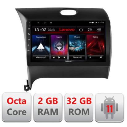 Navigatie dedicata Kia Cerato 2013-2017 D-1562 Lenovo Octa Core cu Android Radio Bluetooth Internet GPS WIFI DSP 2+32 GB 4G KIT-1562+EDT-E509-LITE CarStore Technology