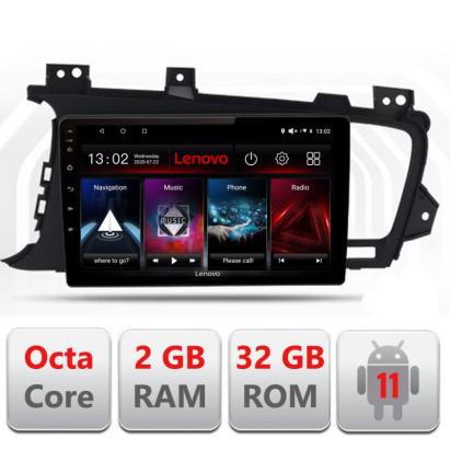 Navigatie dedicata Kia Optima 2011-2015 D-091 Lenovo Octa Core cu Android Radio Bluetooth Internet GPS WIFI DSP 2+32 GB 4G KIT-091+EDT-E509-LITE CarStore Technology