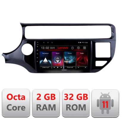 Navigatie dedicata Kia Rio 2014-2017 D-504 Lenovo Octa Core cu Android Radio Bluetooth Internet GPS WIFI DSP 2+32 GB 4G KIT-504+EDT-E509-LITE CarStore Technology