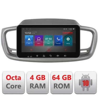 Navigatie dedicata Kia Sorento 2015-2018 I-6528 4+64 Lenovo ecran 10.33"  Android Waze USB Navigatie  Internet Youtube Radio CarStore Technology