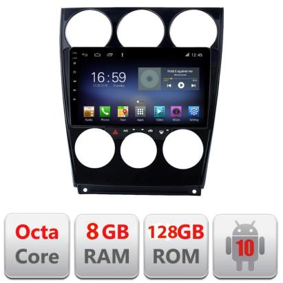 Navigatie dedicata Mazda 6 2004-2008  F-944 Octa Core cu Android Radio Bluetooth Internet GPS WIFI DSP 8+128GB 4G CarStore Technology