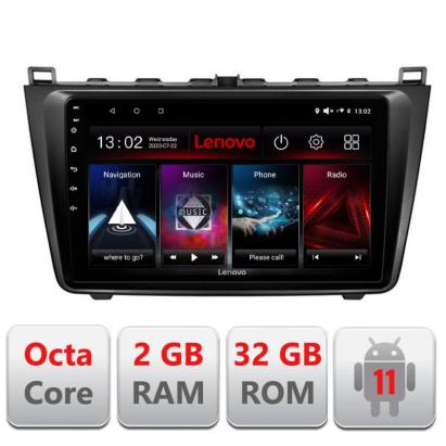 Navigatie dedicata Mazda 6 D-012 Lenovo Octa Core cu Android Radio Bluetooth Internet GPS WIFI DSP 2+32 GB 4G KIT-012+EDT-E509-LITE CarStore Technology