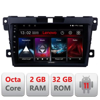 Navigatie dedicata Mazda CX-7 2009 D-097 Lenovo Octa Core cu Android Radio Bluetooth Internet GPS WIFI DSP 2+32 GB 4G KIT-097+EDT-E509-LITE CarStore Technology