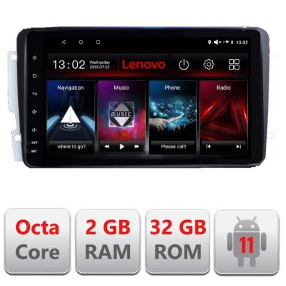 Navigatie dedicata Mercedes C 2001-2004 CLK G D-171  Lenovo Octa Core cu Android Radio Bluetooth Internet GPS WIFI DSP 2+32 GB 4G KIT-171+EDT-E509-LITE CarStore Technology