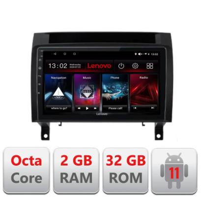 Navigatie dedicata Mercedes SLK 2004-2011 D-SLK Lenovo Octa Core cu Android Radio Bluetooth Internet GPS WIFI DSP 2+32 GB 4G KIT-SLK+EDT-E509-LITE CarStore Technology