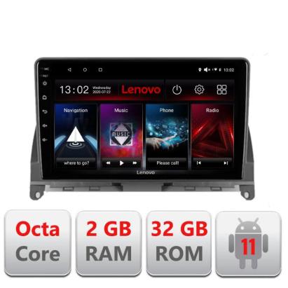 Navigatie dedicata Mercedes W204 2008-2012 D-W204 Lenovo Octa Core cu Android Radio Bluetooth Internet GPS WIFI DSP 2+32 GB 4G KIT-W204+EDT-E509-LITE CarStore Technology