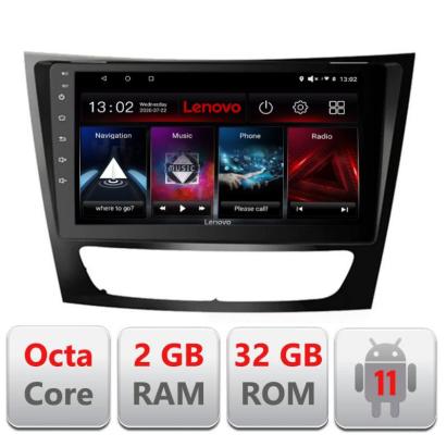 Navigatie dedicata Mercedes W211 W219 D-090 Lenovo Octa Core cu Android Radio Bluetooth Internet GPS WIFI DSP 2+32 GB 4G KIT-090+EDT-E509-LITE CarStore Technology