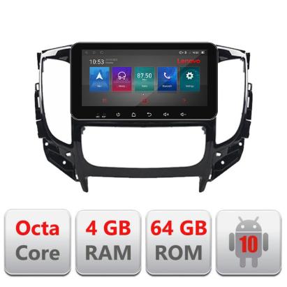 Navigatie dedicata Mitsubishi L200 2014-2020 I-1094 4+64 Lenovo ecran 10.33"  Android Waze USB Navigatie  Internet Youtube Radio CarStore Technology