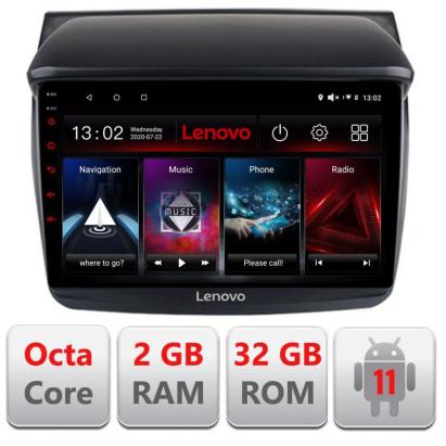 Navigatie dedicata Mitsubishi L200/Pajero 2006-2013 D-094 Lenovo Octa Core cu Android Radio Bluetooth Internet GPS WIFI DSP 2+32 GB 4G KIT-094+EDT-E509-LITE CarStore Technology