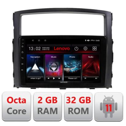 Navigatie dedicata Mitsubishi Pajero D-452 Lenovo Octa Core cu Android Radio Bluetooth Internet GPS WIFI DSP 2+32 GB 4G KIT-452+EDT-E509-LITE CarStore Technology