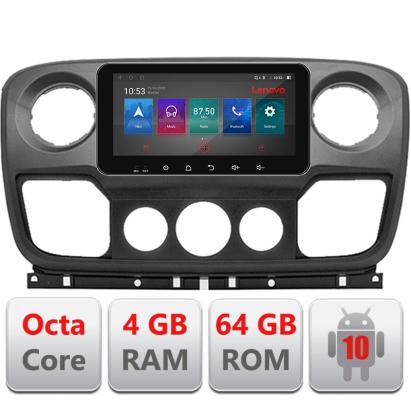 Navigatie dedicata Opel Movano, Renault Master 2010-2021 Android radio gps internet Lenovo Octa Core 4+64GB LTE ecran de 10.33' wide Kit-movano+EDT-E511-PRO CarStore Technology