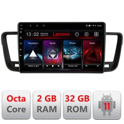 Navigatie dedicata Peugeot 508 D-5637 Lenovo Octa Core cu Android Radio Bluetooth Internet GPS WIFI DSP 2+32 GB 4G KIT-5637+EDT-E509-LITE CarStore Technology