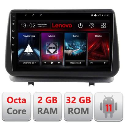 Navigatie dedicata Renault Clio 3 2005-2013  Lenovo Octa Core cu Android Radio Bluetooth Internet GPS WIFI DSP 2+32 GB 4G kit-clio3+EDT-E509-LITE CarStore Technology