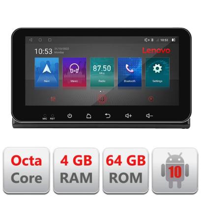 Navigatie dedicata Renault Express   Android radio gps internet 4+64 Lenovo ecran 10.33" CarStore Technology