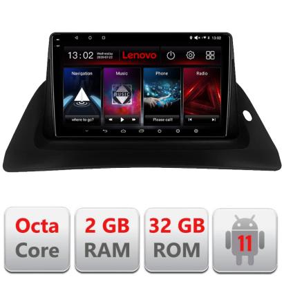 Navigatie dedicata Renault Kangoo   Lenovo Octa Core cu Android Radio Bluetooth Internet GPS WIFI DSP 2+32 GB 4G kit-Kangoo+EDT-E509-LITE CarStore Technology