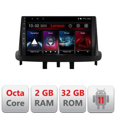 Navigatie dedicata Renault Megane 3 D-145 Lenovo Octa Core cu Android Radio Bluetooth Internet GPS WIFI DSP 2+32 GB 4G KIT-145+EDT-E509-LITE CarStore Technology