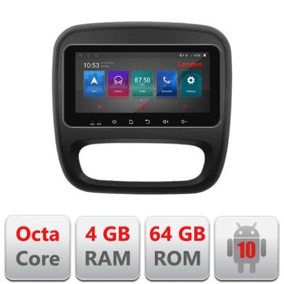 Navigatie dedicata Renault Trafic 2014-2017 I-rt09 4+64 Lenovo ecran 10.33"  Android Waze USB Navigatie  Internet Youtube Radio CarStore Technology