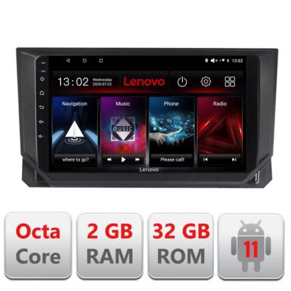 Navigatie dedicata Seat Ibiza 2017- D-IBZ Lenovo Octa Core cu Android Radio Bluetooth Internet GPS WIFI DSP 2+32 GB 4G KIT-IBZ+EDT-E509-LITE CarStore Technology