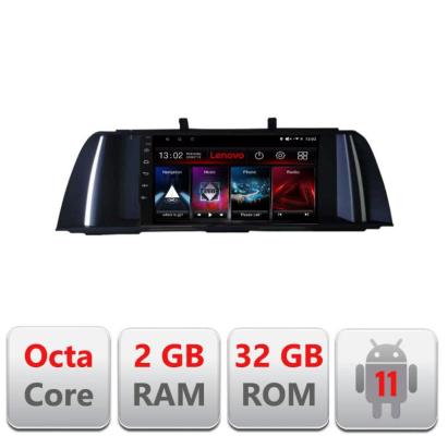 Navigatie dedicata Seria 5 F10 2010-2012 CIC Lenovo Octa Core cu Android Radio Bluetooth Internet GPS WIFI DSP 2+32 GB 4G KIT-f10-cic+EDT-E509-LITE CarStore Technology