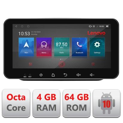 Navigatie dedicata Skoda Fabia 2 2009-2014  Android radio gps internet Lenovo Octa Core 4+64 LTE ecran de 10.33' wide Kit-fabia2+EDT-E511-PRO CarStore Technology