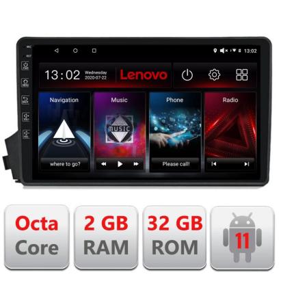 Navigatie dedicata Ssangyong Kyron Actyon D-158 Lenovo Octa Core cu Android Radio Bluetooth Internet GPS WIFI DSP 2+32 GB 4G KIT-158+EDT-E509-LITE CarStore Technology