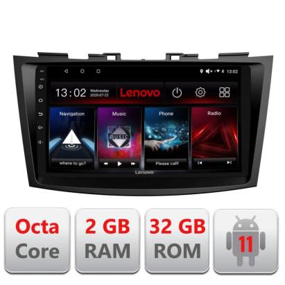 Navigatie dedicata Suzuki Swift 2011-2019 D-179 Lenovo Octa Core cu Android Radio Bluetooth Internet GPS WIFI DSP 2+32 GB 4G KIT-179+EDT-E509-LITE CarStore Technology