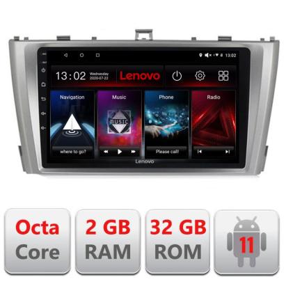 Navigatie dedicata Toyota Avensis 2009-2015 D-TY12 Lenovo Octa Core cu Android Radio Bluetooth Internet GPS WIFI DSP 2+32 GB 4G KIT-TY12+EDT-E509-LITE CarStore Technology