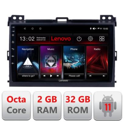 Navigatie dedicata Toyota Prado 2004-2009 D-456 Lenovo Octa Core cu Android Radio Bluetooth Internet GPS WIFI DSP 2+32 GB 4G KIT-456+EDT-E509-LITE CarStore Technology