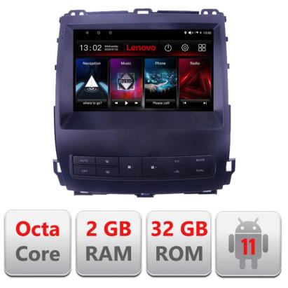 Navigatie dedicata Toyota Prado J120 2002-2009 D- j120 Lenovo Octa Core cu Android Radio Bluetooth Internet GPS WIFI DSP 2+32 GB 4G kit-j120+EDT-E509-LITE CarStore Technology