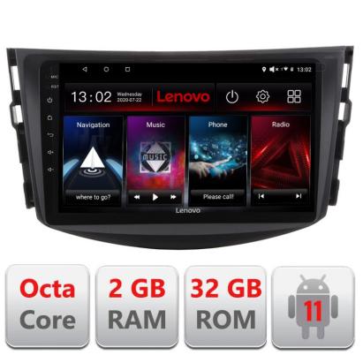 Navigatie dedicata Toyota RAV4 2008-2012 D-018 Lenovo Octa Core cu Android Radio Bluetooth Internet GPS WIFI DSP 2+32 GB 4G KIT-018+EDT-E509-LITE CarStore Technology