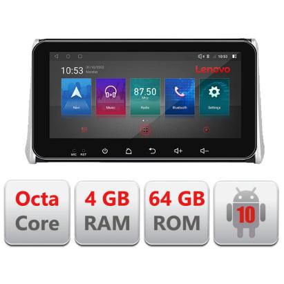 Navigatie dedicata Toyota RAV4 2018 4+64 Lenovo ecran 10.33"  Android Waze USB Navigatie  Internet Youtube Radio CarStore Technology