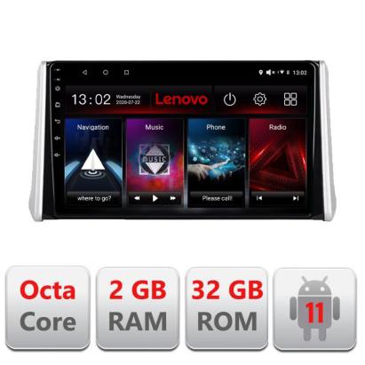 Navigatie dedicata Toyota Rav4 2018- D-RAV4 Lenovo Octa Core cu Android Radio Bluetooth Internet GPS WIFI DSP 2+32 GB 4G KIT-RAV4+EDT-E509-LITE CarStore Technology