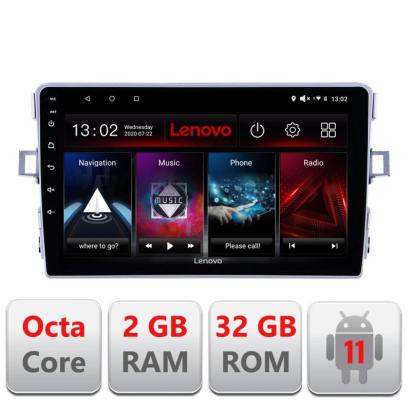 Navigatie dedicata Toyota Verso 2011-2016 D-133 Lenovo Octa Core cu Android Radio Bluetooth Internet GPS WIFI DSP 2+32 GB 4G KIT-133+EDT-E509-LITE CarStore Technology