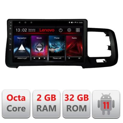 Navigatie dedicata Volvo S60 2008-2014 D-s60-08 Lenovo Octa Core cu Android Radio Bluetooth Internet GPS WIFI DSP 2+32 GB 4G kit-s60-08+EDT-E509-LITE CarStore Technology