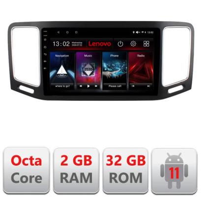 Navigatie dedicata VW Sharan 2011-2020 D-SHARAN Lenovo Octa Core cu Android Radio Bluetooth Internet GPS WIFI DSP 2+32 GB 4G KIT-Sharan+EDT-E509-LITE CarStore Technology