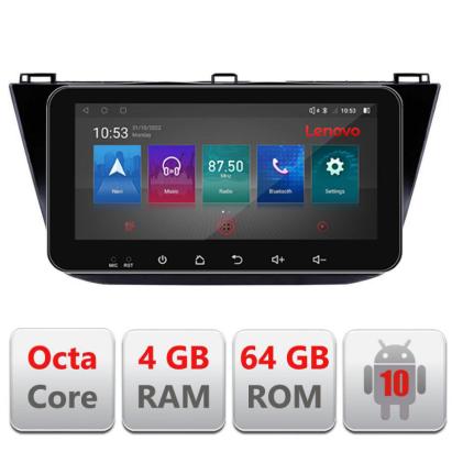 Navigatie dedicata VW Tiguan 2016- I-5883 4+64 Lenovo ecran 10.33"  Android Waze USB Navigatie  Internet Youtube Radio CarStore Technology