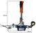 Troliu auto manual Carpoint portabil 800daN, cablu dublu 5mm (3/6)x(153cm) AutoDrive ProParts