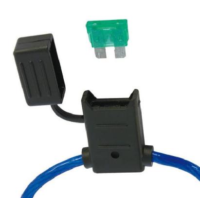 Suport siguranta auto plata mare Carpoint cu siguranta de 30A inclusa , 1 buc. AutoDrive ProParts