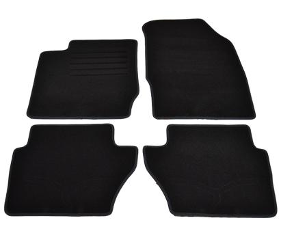 Covorase mocheta Ford Fiesta 6 09/2008-02/2011 , 3 usi , Negru, set de 4 bucati AutoDrive ProParts