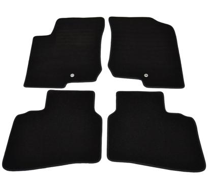 Covorase mocheta Hyundai I30 2007-2/2012 , Kia CEE'D 09/2007-03/2010cu 2 fixari in podea, Negru, set de 4 bucati AutoDrive ProParts
