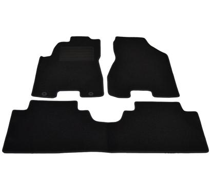 Covorase mocheta Hyundai TUCSON 8/2004-2/2010 Negru, set de 3 bucati AutoDrive ProParts