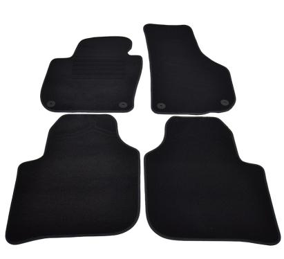 Covorase mocheta Skoda Superb 7/2008- Negru, set de 4 bucati AutoDrive ProParts