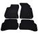 Covorase mocheta VW Passat B5 cu fixare in podea ROTUNDA 10/2000-2/2005 Negru, set de 4 bucati AutoDrive ProParts